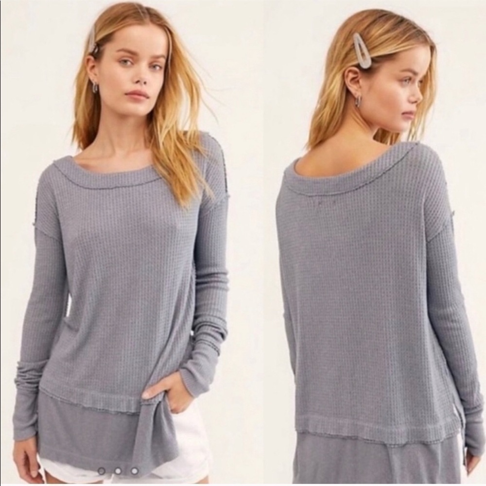 We The Free North Shore Waffle Thermal Shirt Tunic